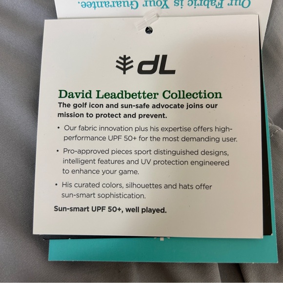 Coolibar Mens David Ledbetter Long Sleeve Golf Polo | XXL - Picture 10 of 14